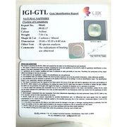 7.79 Ratti Natural yellow sapphire with Govt Lab Certificate-(6100)